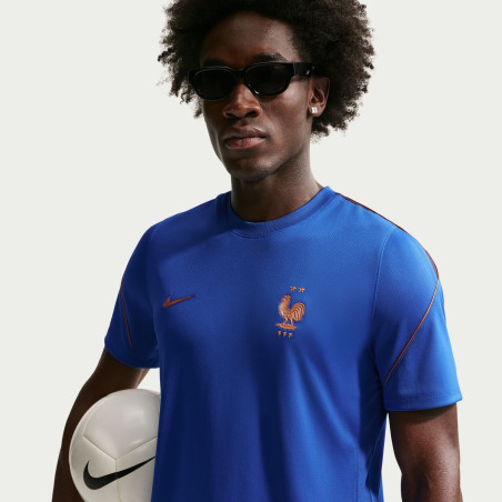 Maillot entraînement Equipe de France bleu