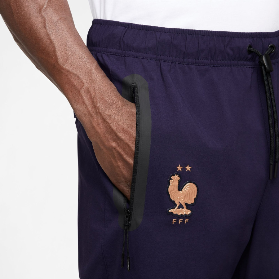 Pantalon survêtement Equipe de France Tech Woven bleu