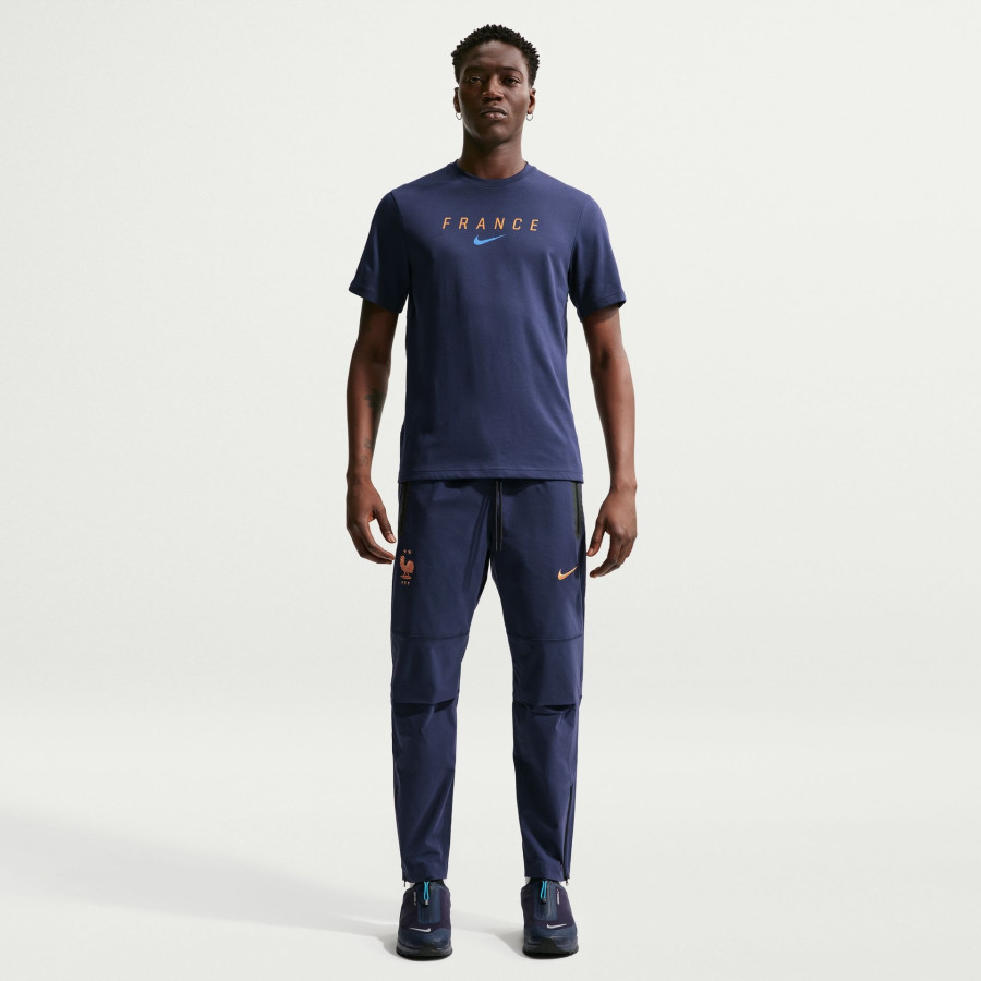 Pantalon survêtement Equipe de France Tech Woven bleu