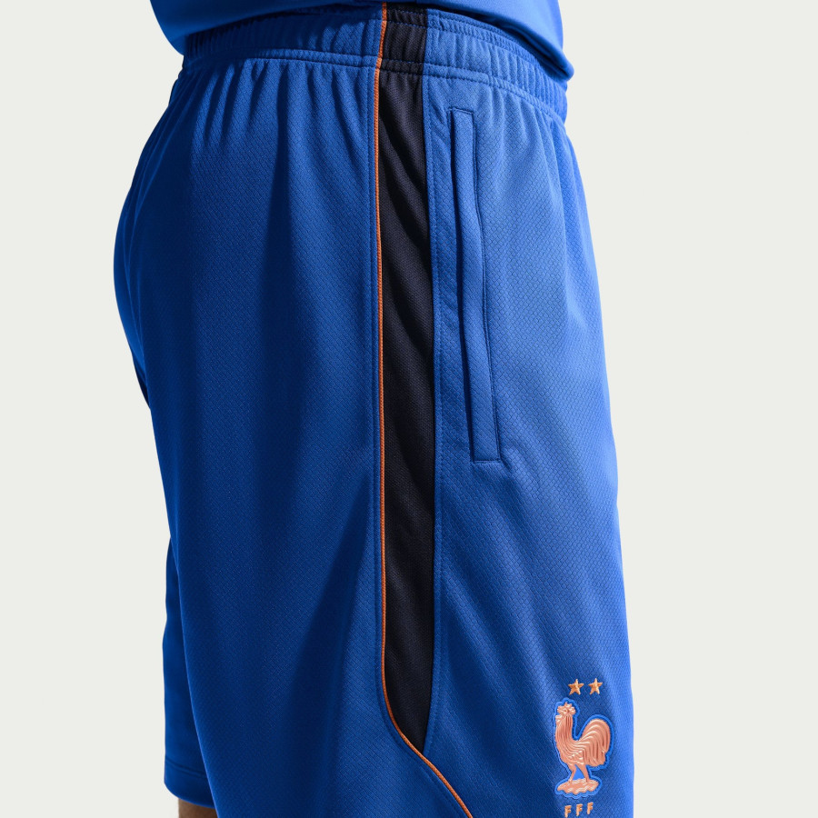 Short entraînement Equipe de France strike bleu