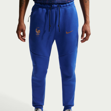 Pantalon survêtement Equipe de France TechFleece bleu