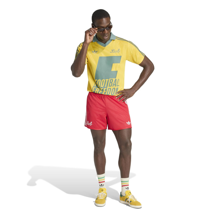 Maillot Jamaïque x Bob Marley Originals jaune vert