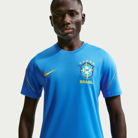 Maillot entraînement Brésil Strike bleu