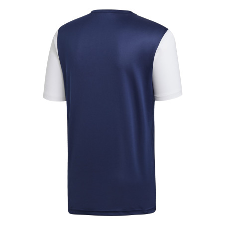 Maillot entraînement adidas Estro19 bleu blanc