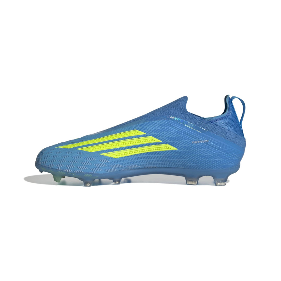 adidas F50 Elite junior Laceless FG bleu jaune