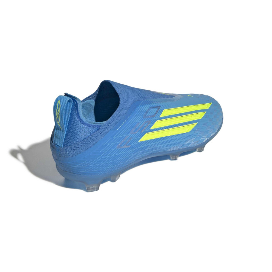 adidas F50 Elite junior Laceless FG bleu jaune