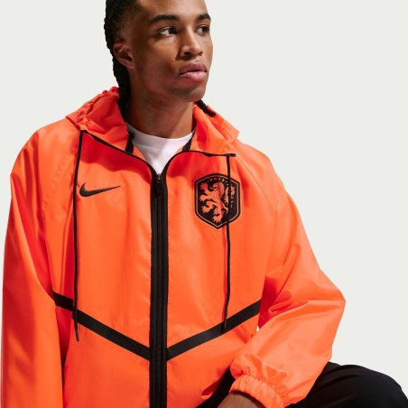 Veste survêtement Pays Bas woven orange