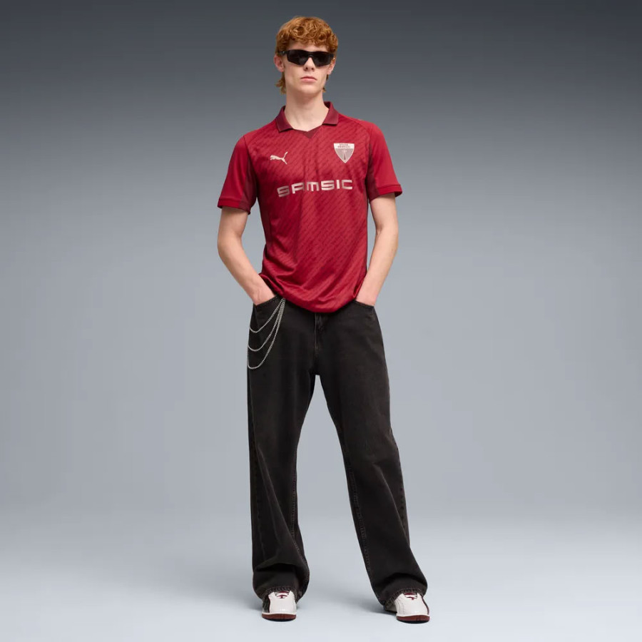 Maillot Stade Rennais 125e anniversaire rouge