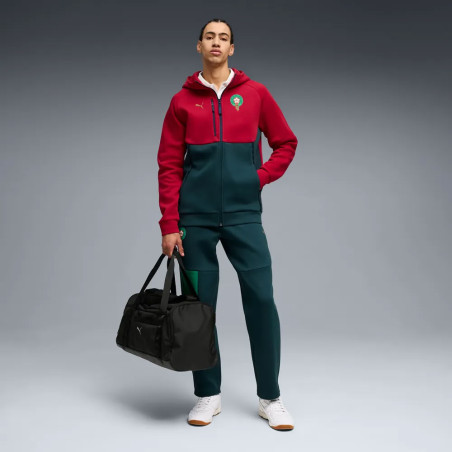 Veste survêtement Maroc PumaTech rouge vert