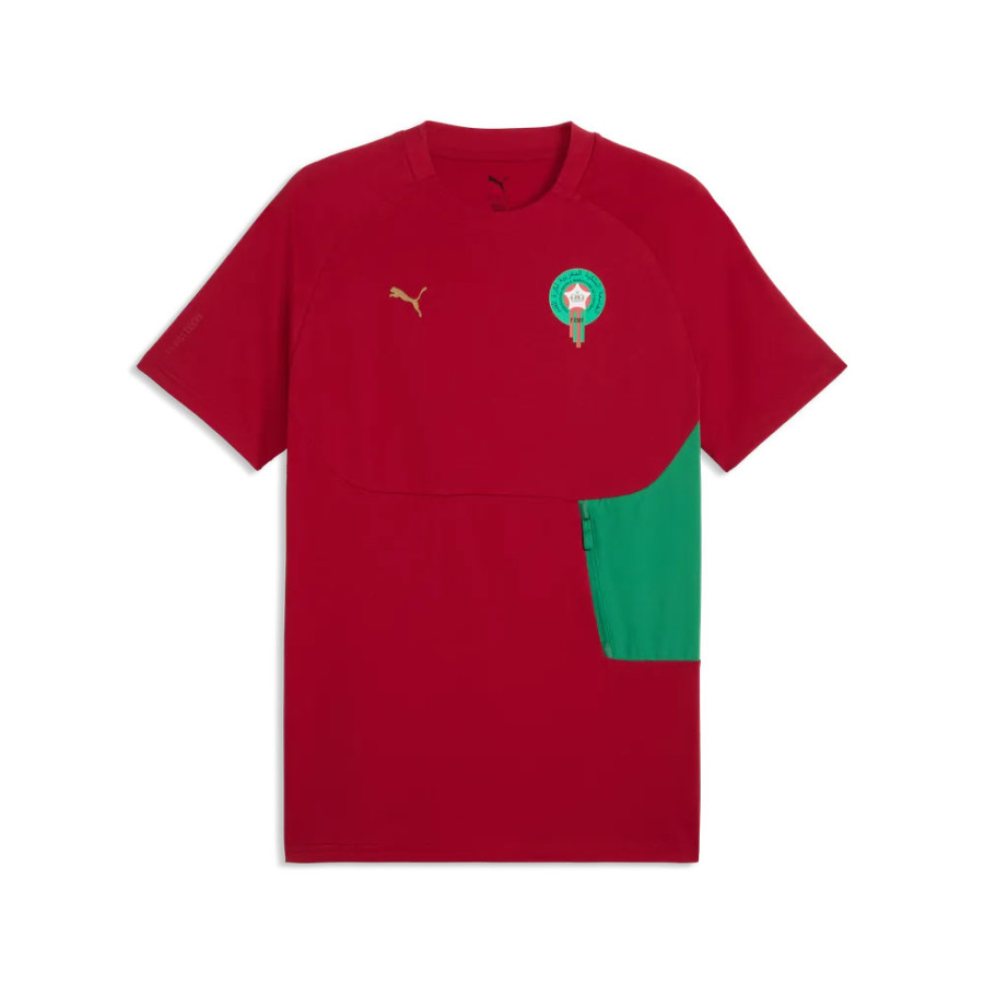 T-shirt Maroc PumaTech rouge vert