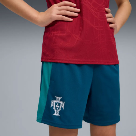 Short entraînement junior Portugal bleu