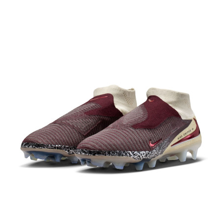 Nike Phantom 6 montante United 3 Elite FG rouge blanc