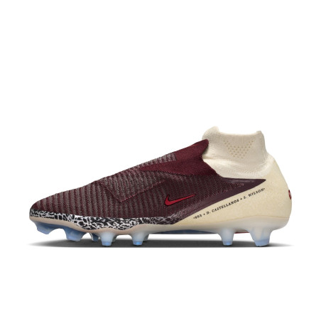 Nike Phantom 6 montante United 3 Elite FG rouge blanc