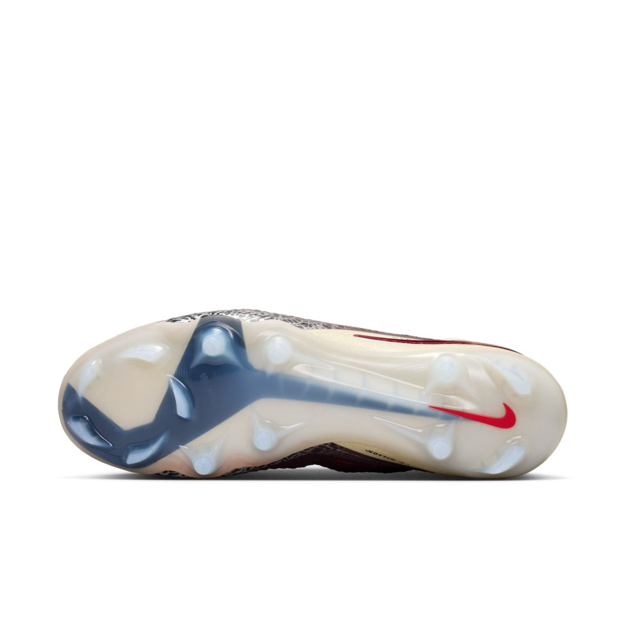 Nike Phantom 6 montante United 3 Elite FG rouge blanc
