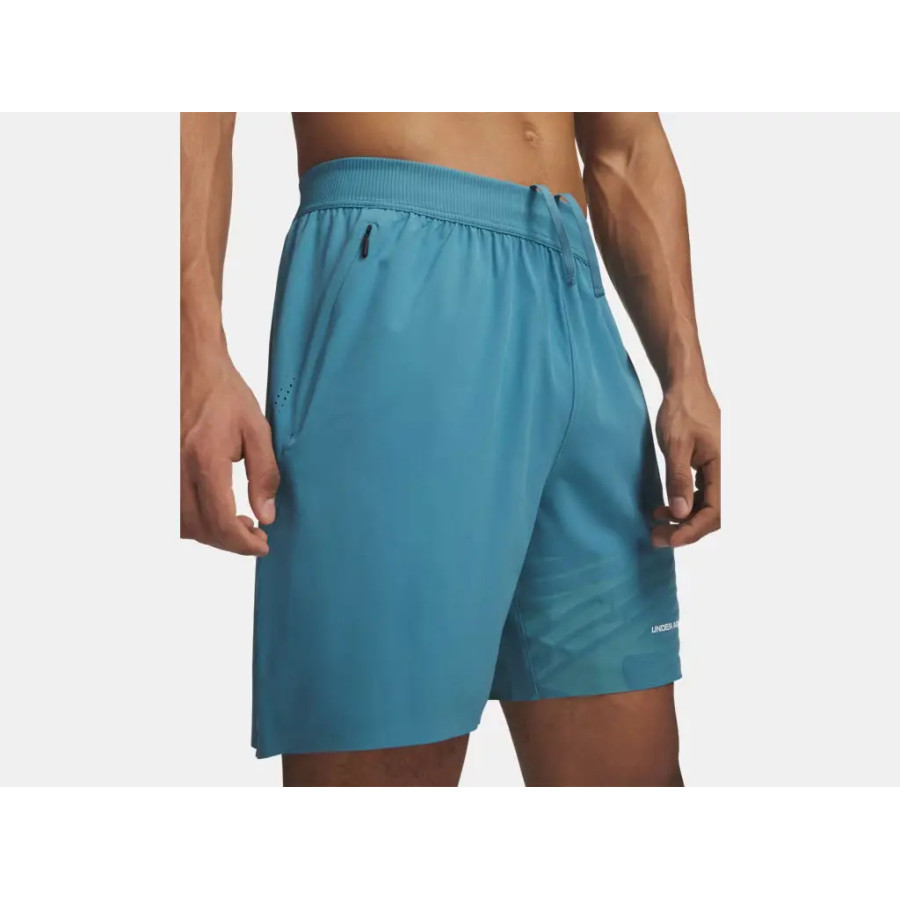 Short entraînement Under Armour élite bleu