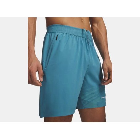 Short entraînement Under Armour élite bleu