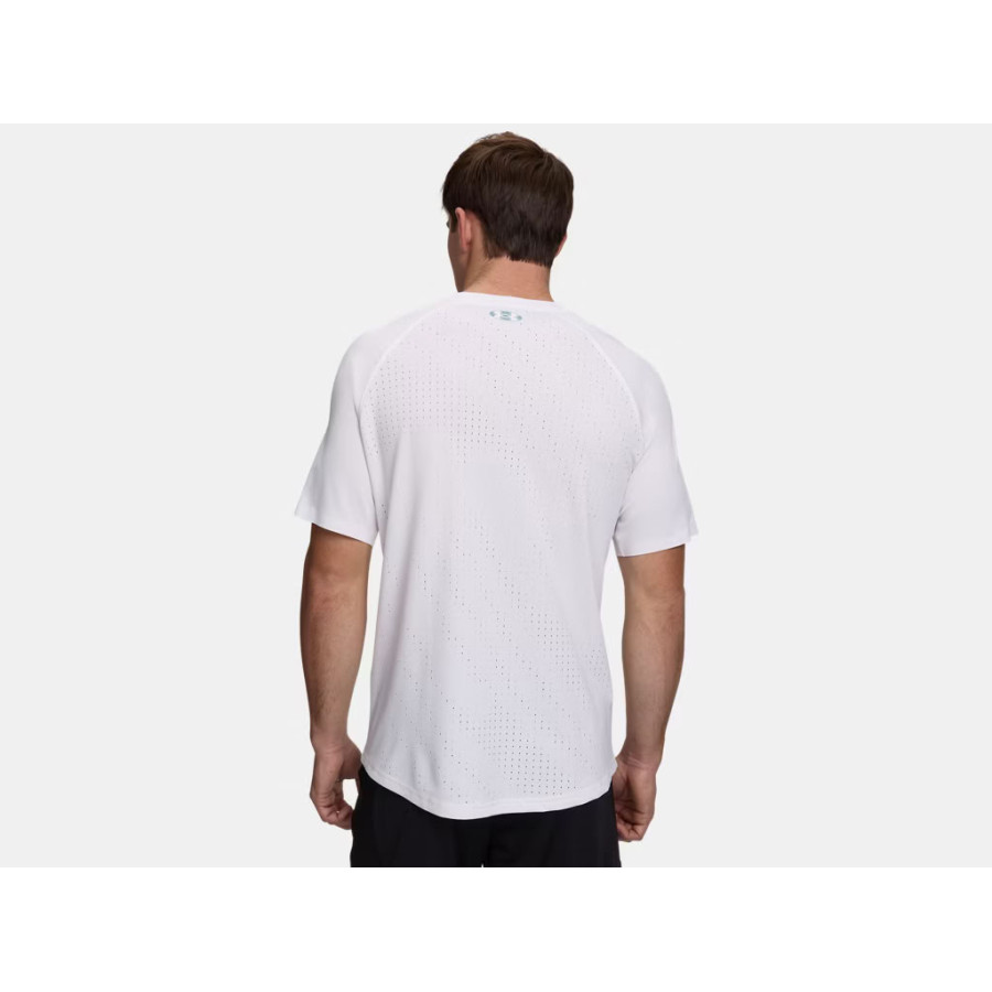 Maillot entraînement Under Armour élite blanc