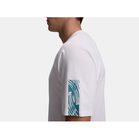 Maillot entraînement Under Armour élite blanc