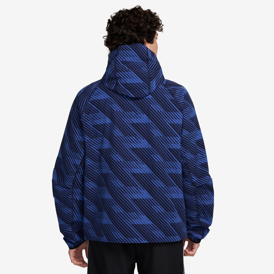 Veste survêtement Equipe de France tech Woven bleu