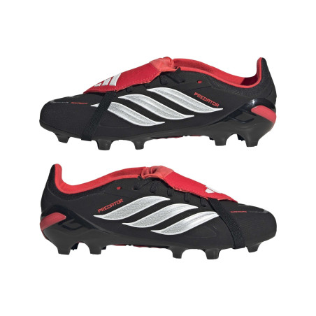 adidas Predator Elite junior FT FG noir rouge