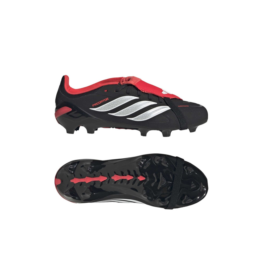 adidas Predator Elite junior FT FG noir rouge