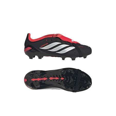 adidas Predator Elite junior FT FG noir rouge