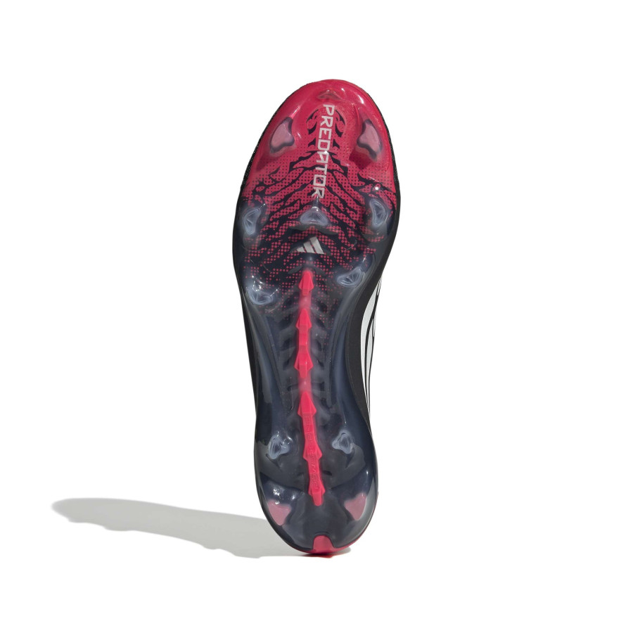 adidas Predator LaceLess Elite FG noir rouge