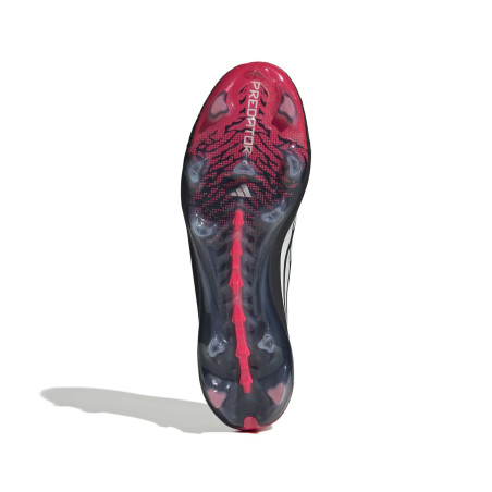 adidas Predator LaceLess Elite FG noir rouge