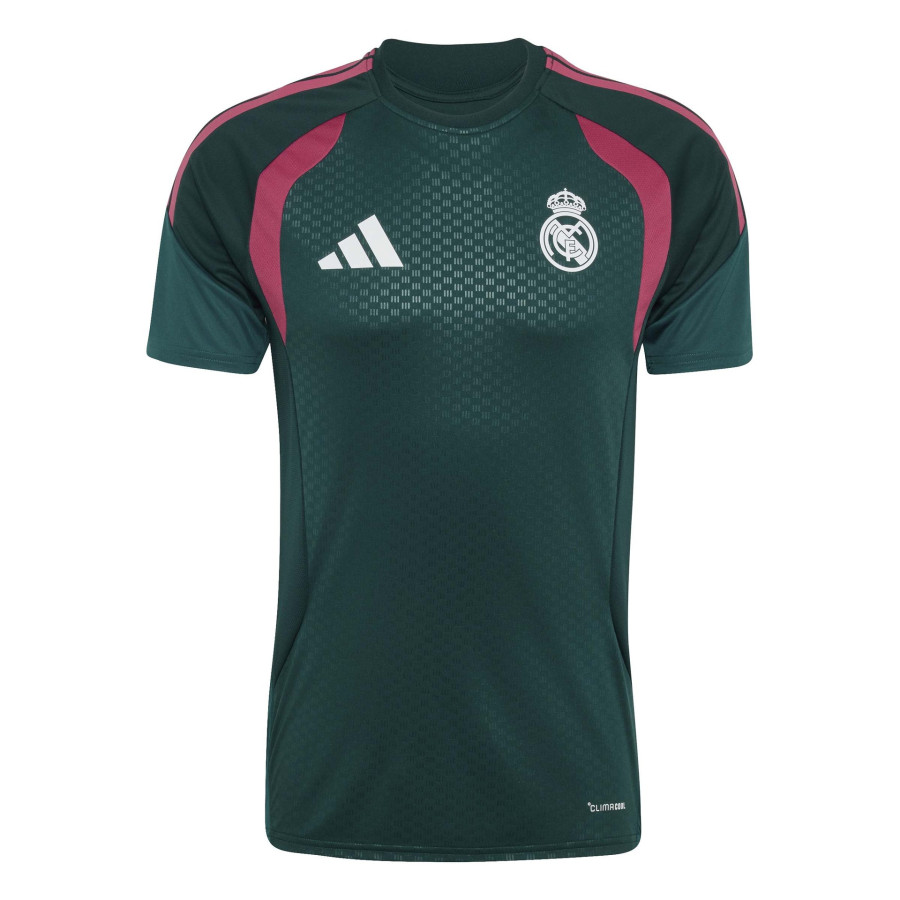 Maillot entraînement Real Madrid vert rose