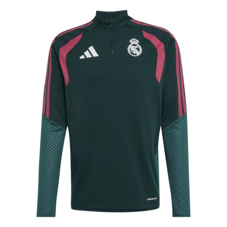 Sweat zippé Real Madrid vert rose