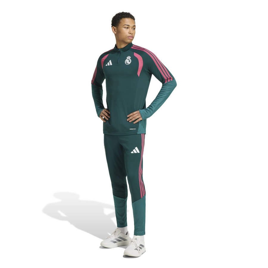 Pantalon survêtement Real Madrid vert rose