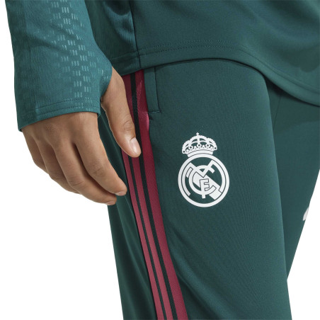 Pantalon survêtement Real Madrid vert rose