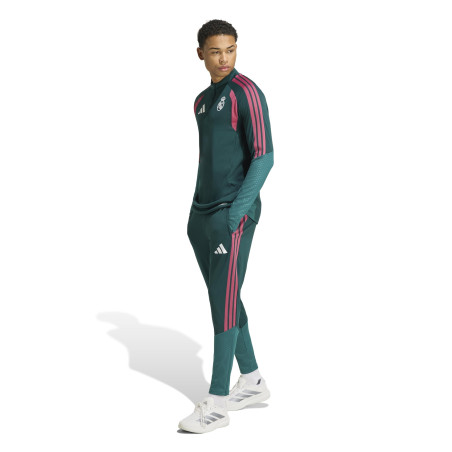 Pantalon survêtement Real Madrid vert rose