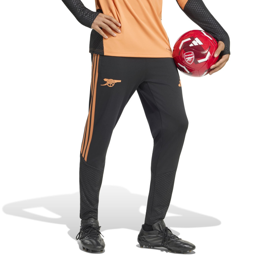 Pantalon survêtement Arsenal noir orange