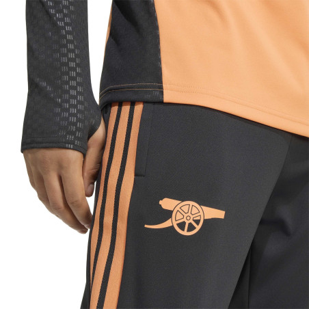 Pantalon survêtement Arsenal noir orange