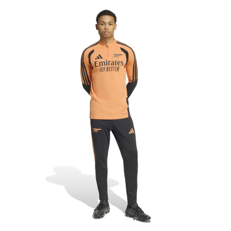 Pantalon survêtement Arsenal noir orange