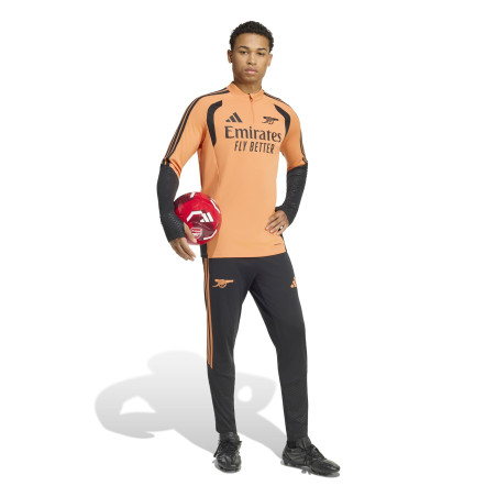 Pantalon survêtement Arsenal noir orange