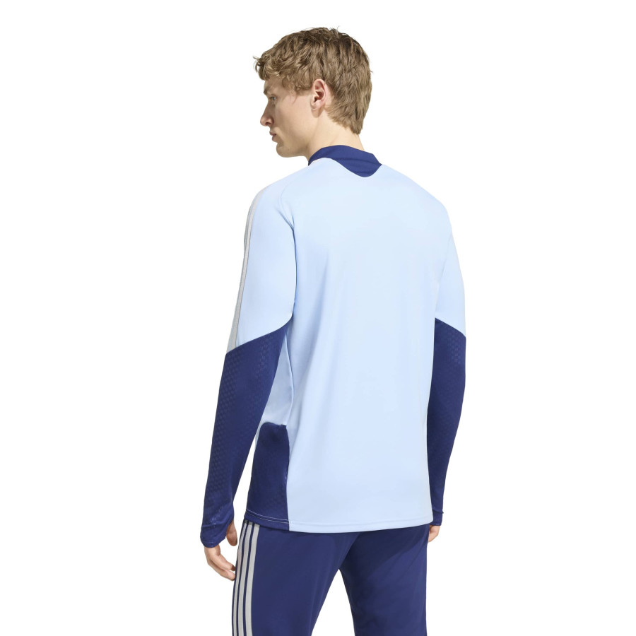 Sweat zippé Ajax Amsterdam bleu