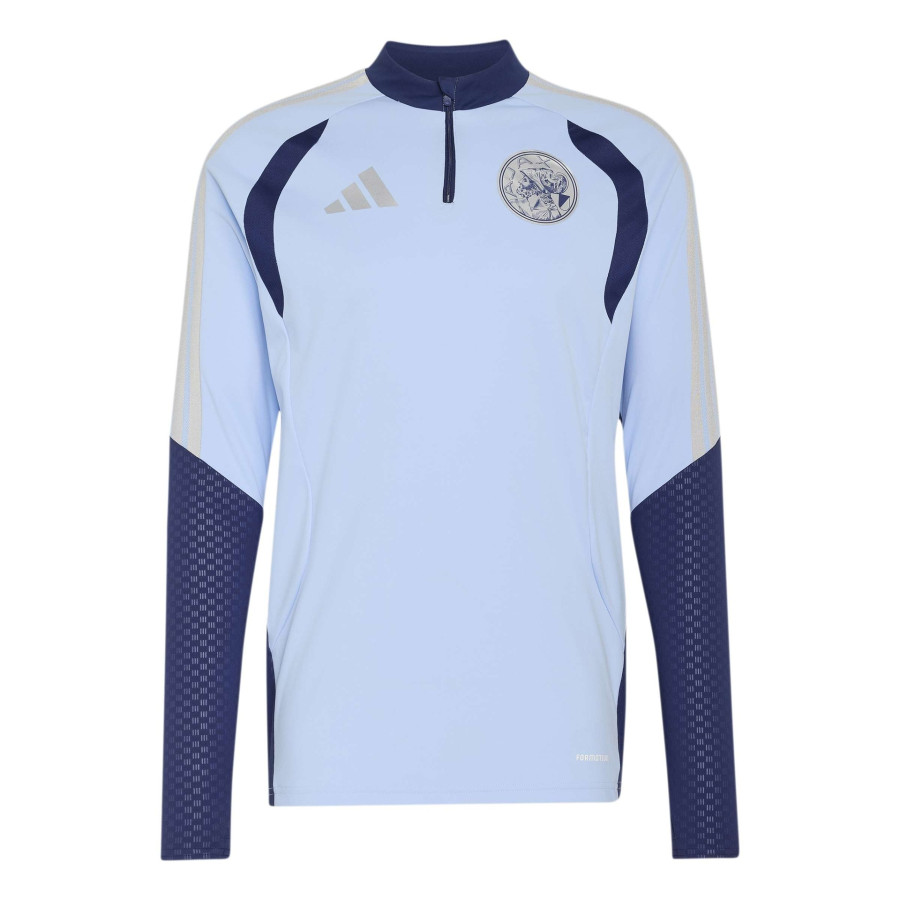 Sweat zippé Ajax Amsterdam bleu