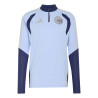 Sweat zippé Ajax Amsterdam bleu