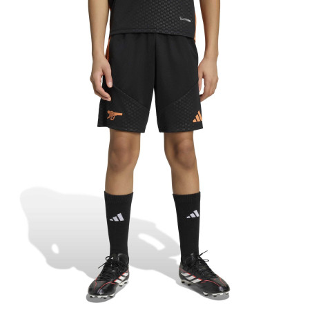 Short entraînement junior Arsenal noir orange