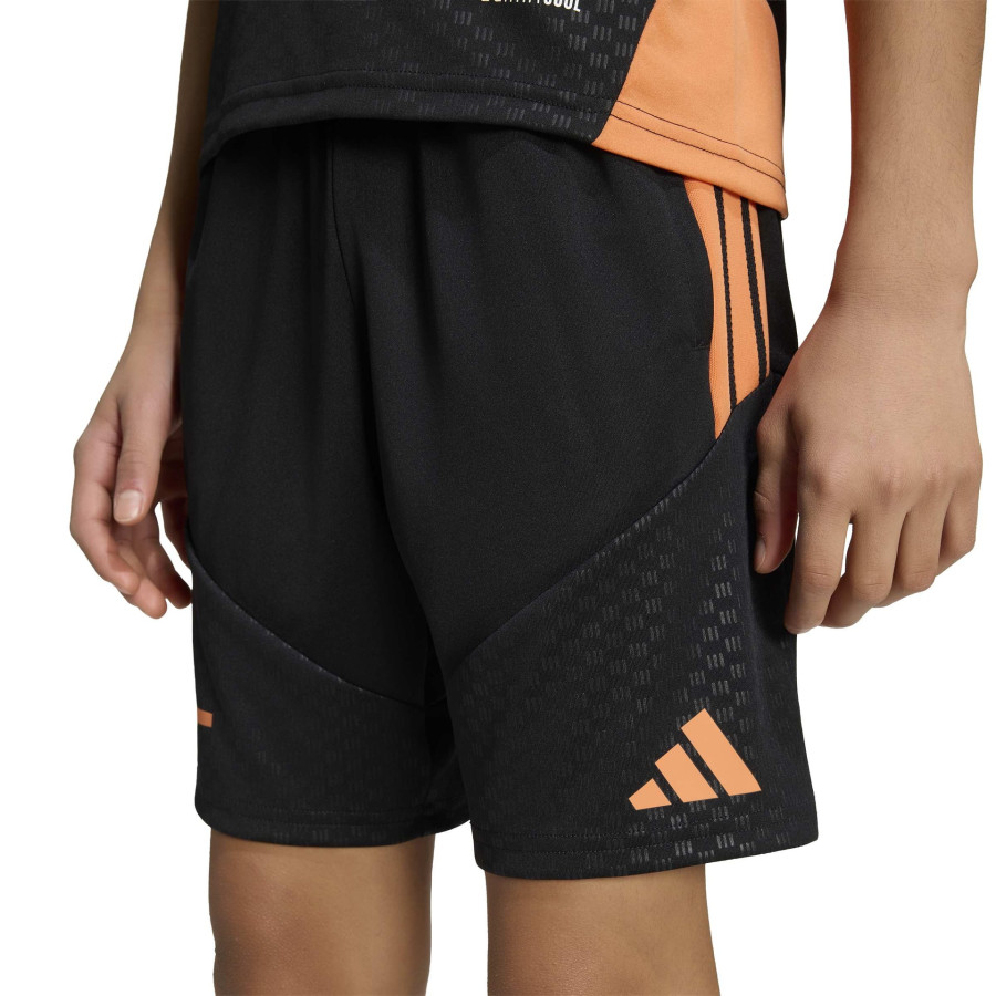 Short entraînement junior Arsenal noir orange