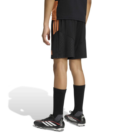Short entraînement junior Arsenal noir orange