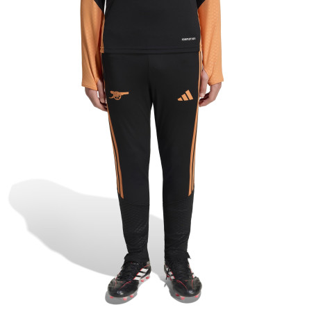 Pantalon survêtement junior Arsenal noir orange