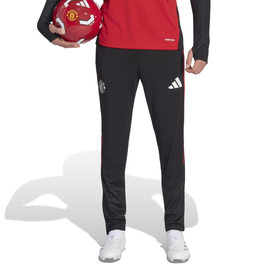 Pantalon survêtement Manchester United noir rouge