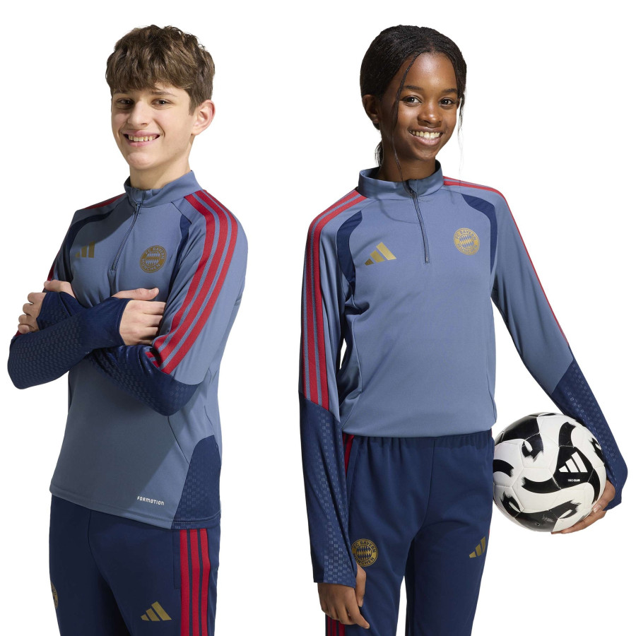 Sweat zippé junior Bayern Munich bleu