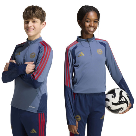 Sweat zippé junior Bayern Munich bleu