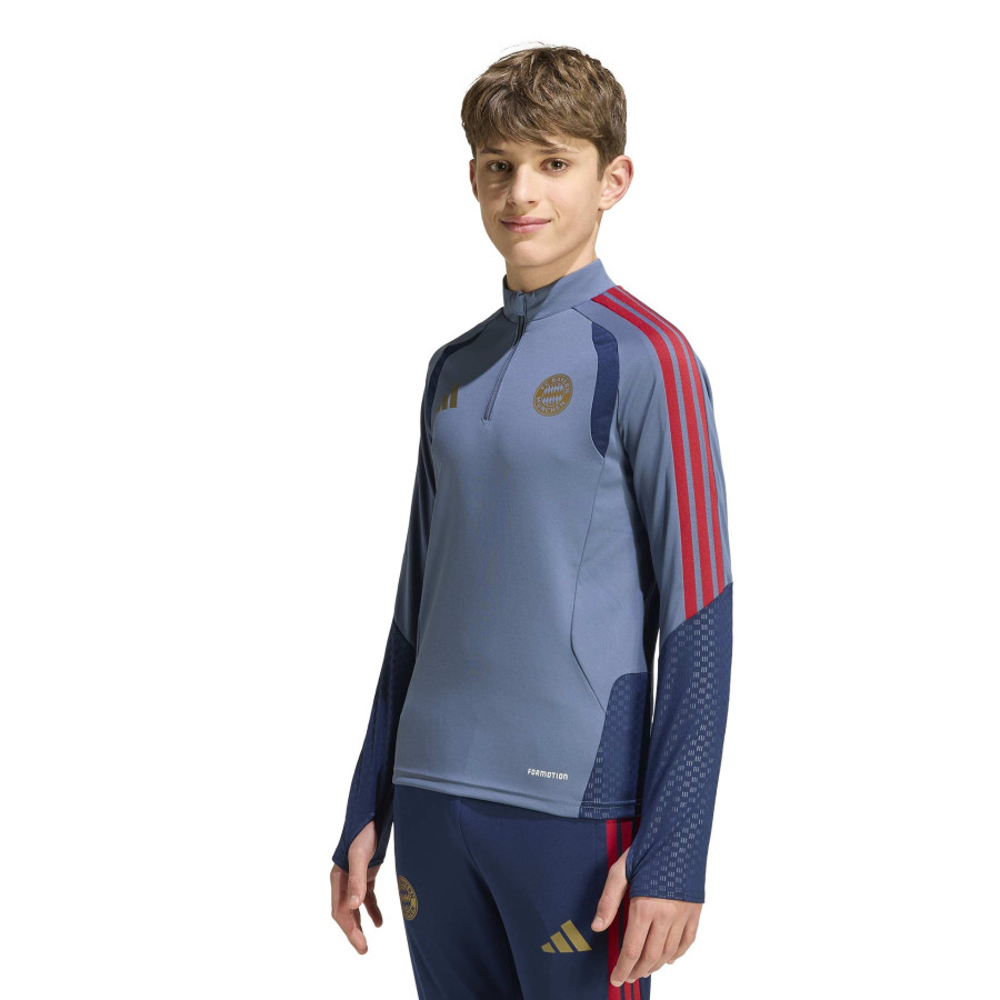Sweat zippé junior Bayern Munich bleu