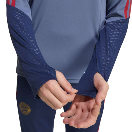 Sweat zippé junior Bayern Munich bleu