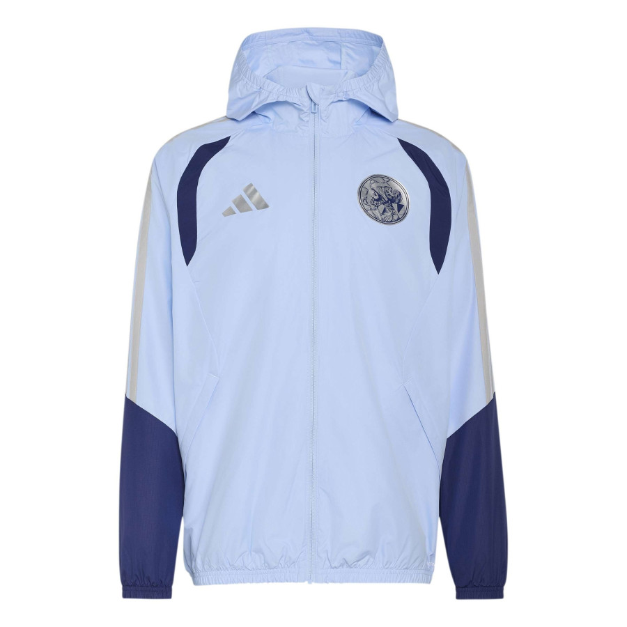 Veste imperméable Ajax Amsterdam bleu